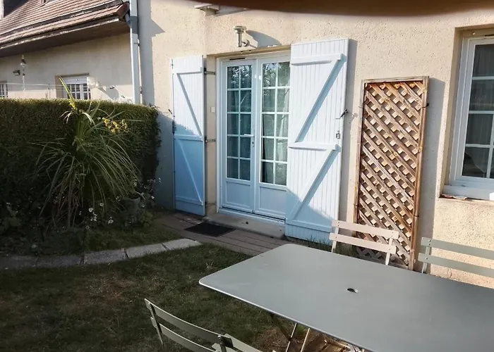 T2 Nid Serein, Jardin, Calme, Proche Centre-ville, Port, Plages Курсёль-сюр-Мер