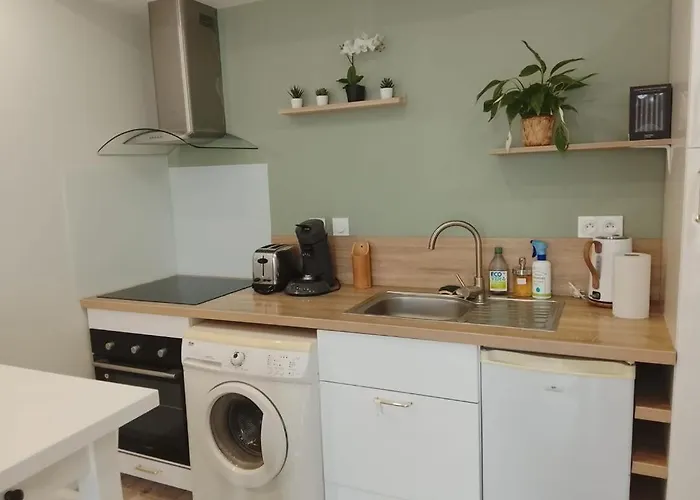 Apartamento T2 Nid Serein, Jardin, Calme, Proche Centre-ville, Port, Plages Courseulles-sur-Mer