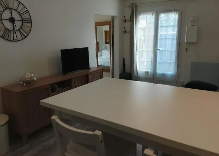 Lejlighed T2 Nid Serein, Jardin, Calme, Proche Centre-ville, Port, Plages