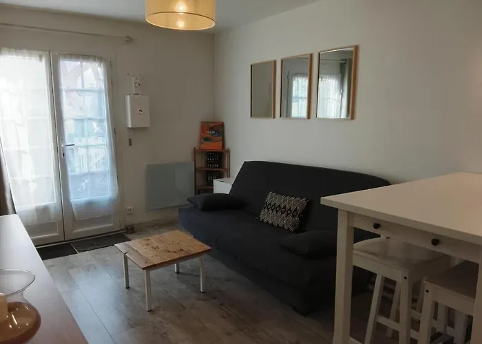 Apartamento T2 Nid Serein, Jardin, Calme, Proche Centre-ville, Port, Plages