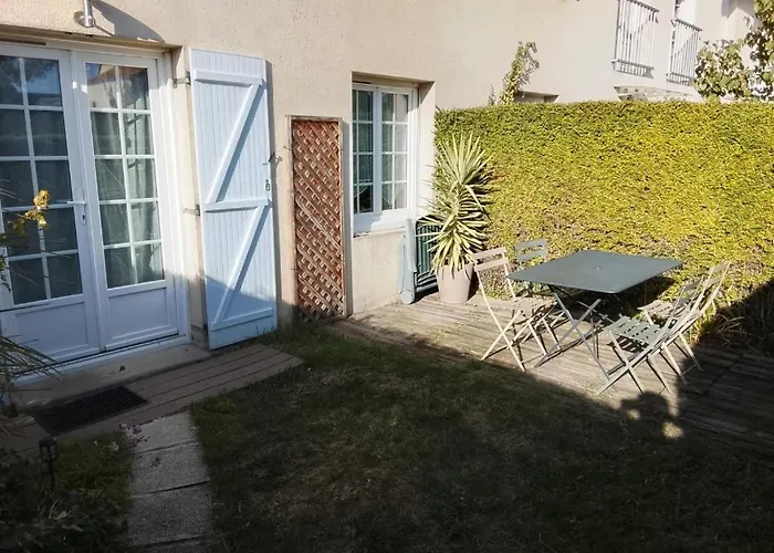 Apartamento T2 Nid Serein, Jardin, Calme, Proche Centre-ville, Port, Plages Courseulles-sur-Mer